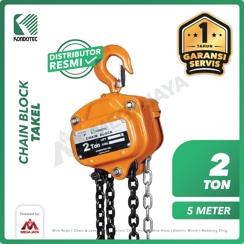 Cek Di Sini Harga Chain Block 2 Ton Kondo Termurah & Berkualitas