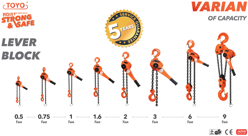 Mega Jaya - Perbedaan chain block dan lever block