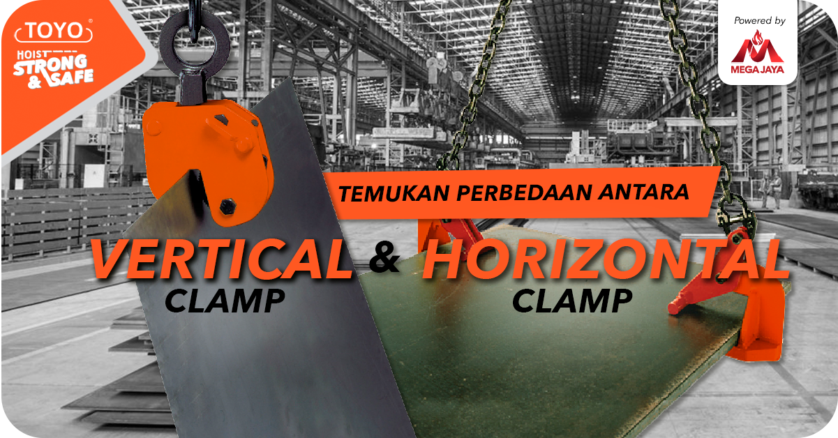 Temukan perbedaan vertical clamp dan horizontal clamp