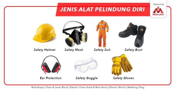 16 Jenis Alat Pelindung Diri dan Keselamatan Kerja