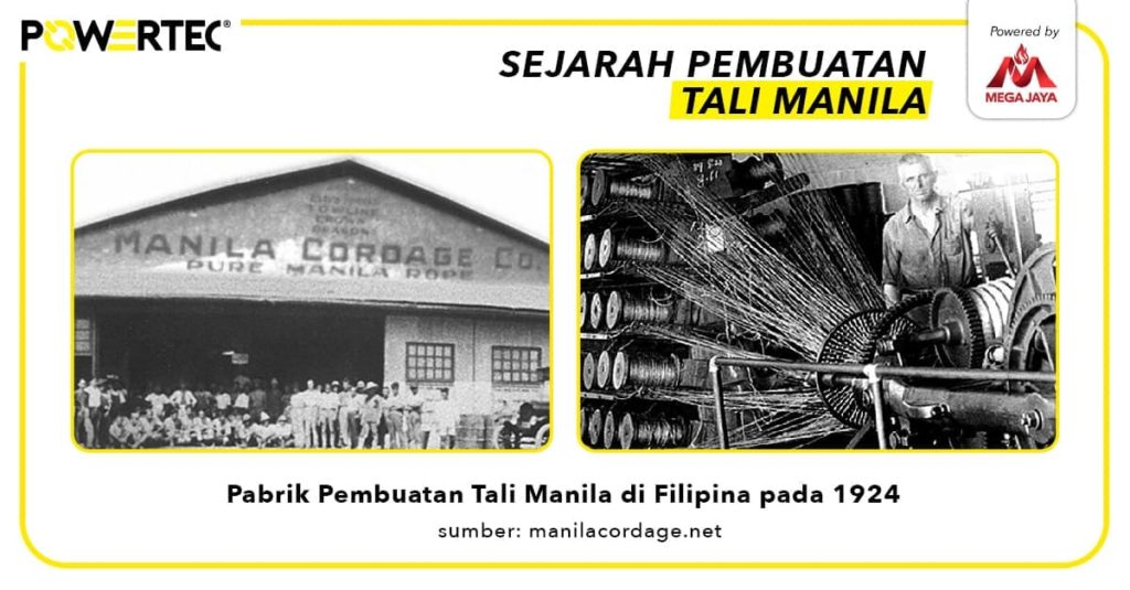 Sejarah pembuatan tali manila