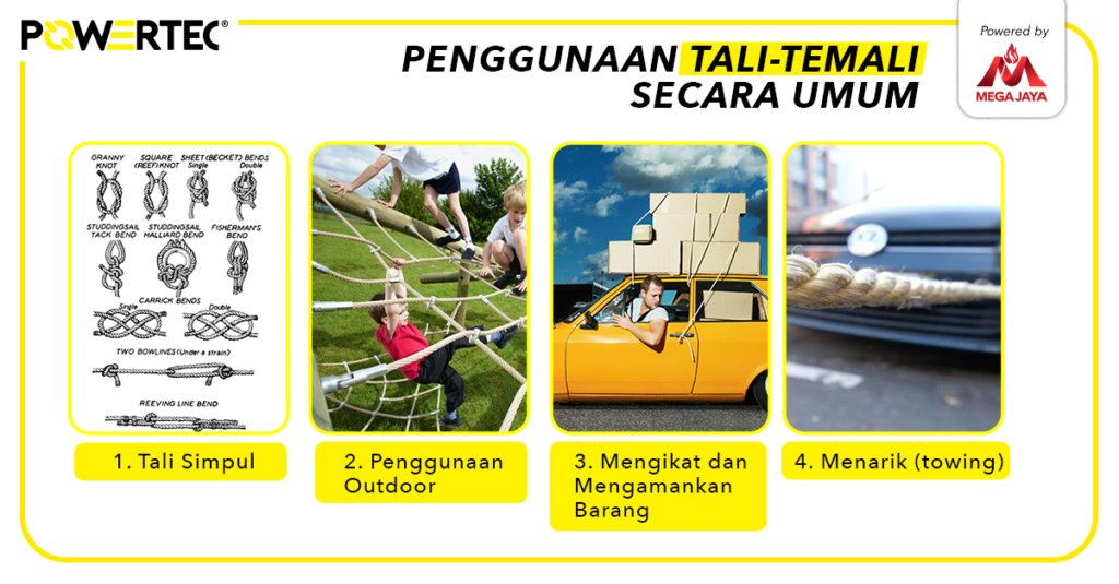 penggunaan tali temali