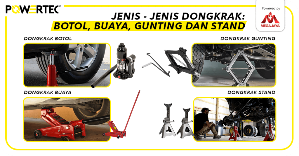 jenis dongkrak mobil