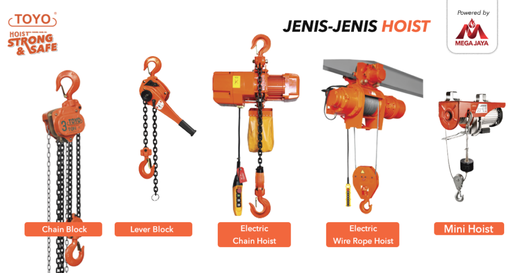 jenis jenis hoist di pasaran