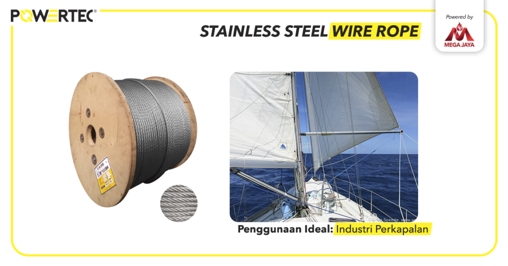 stainless steel wire rope 304 316