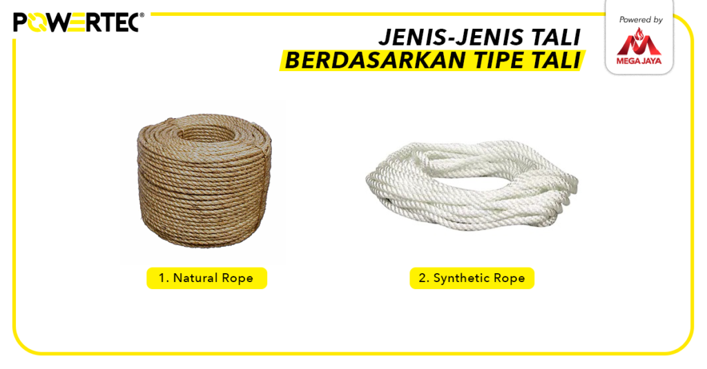 jenis tali tipe natural