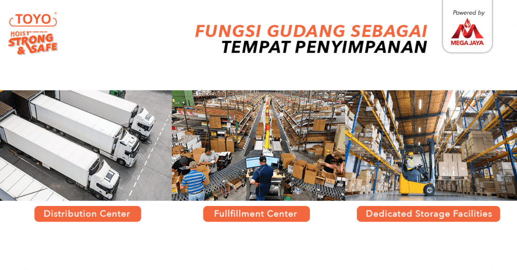 Fungsi gudang sebagai tempat penyimpanan barang