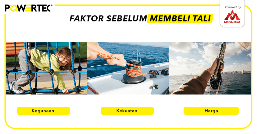 faktor sebelum membeli jenis perbedaan tali natural dan sintetis