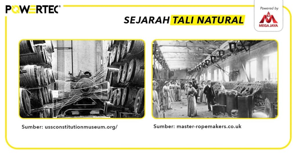 sejarah tali natural
