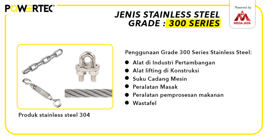 stainless steel grade 300