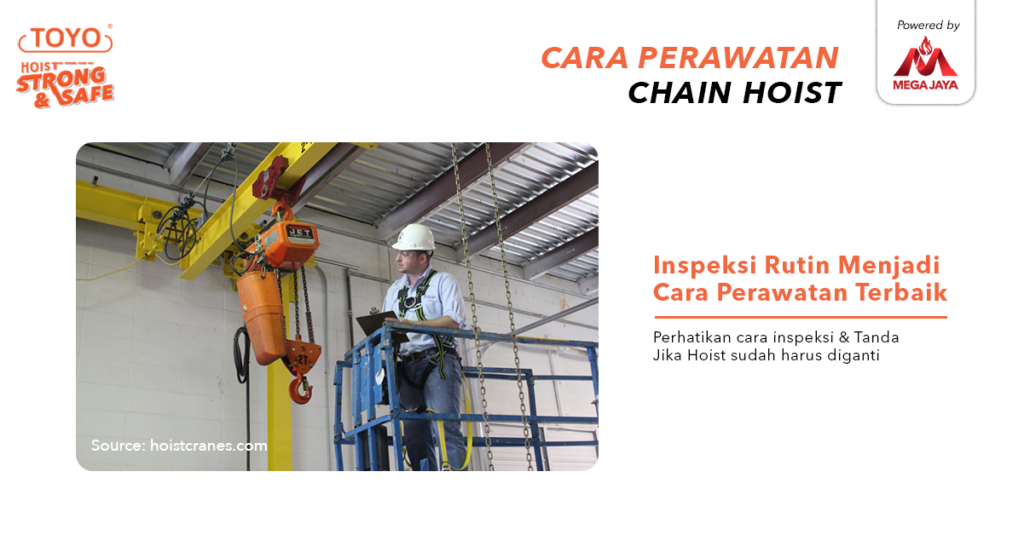 cara perawatan takel listrik