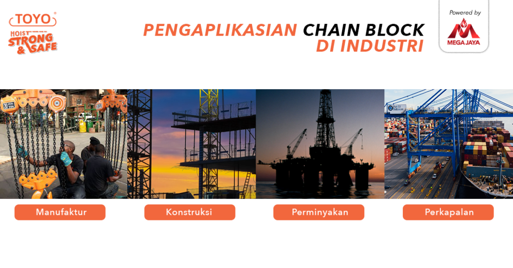 Pengaplikasian chain block di industri