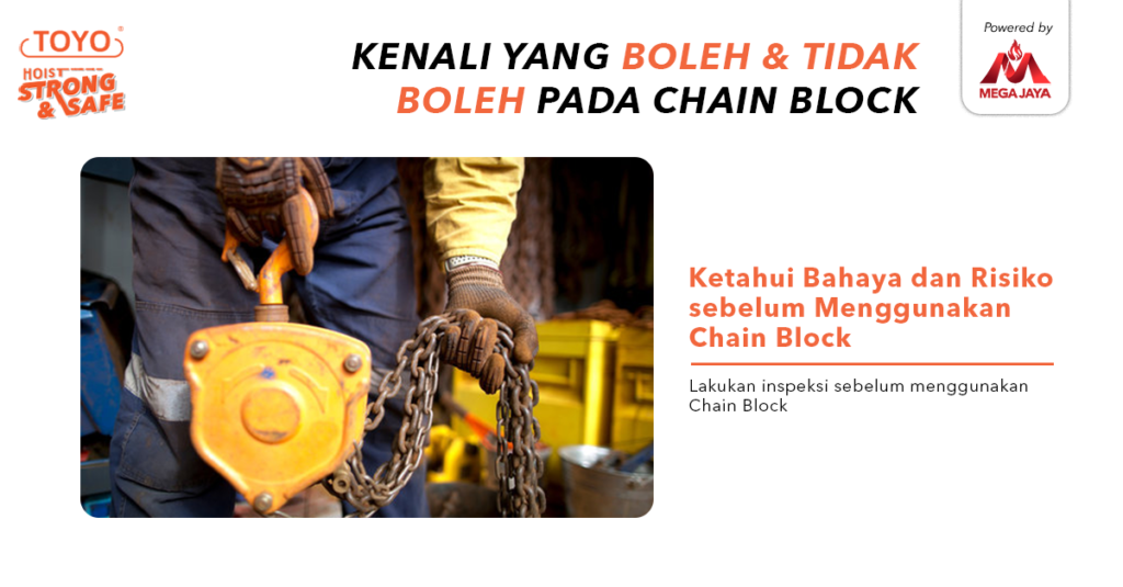 Kenali Do and Dont pada Chain Block