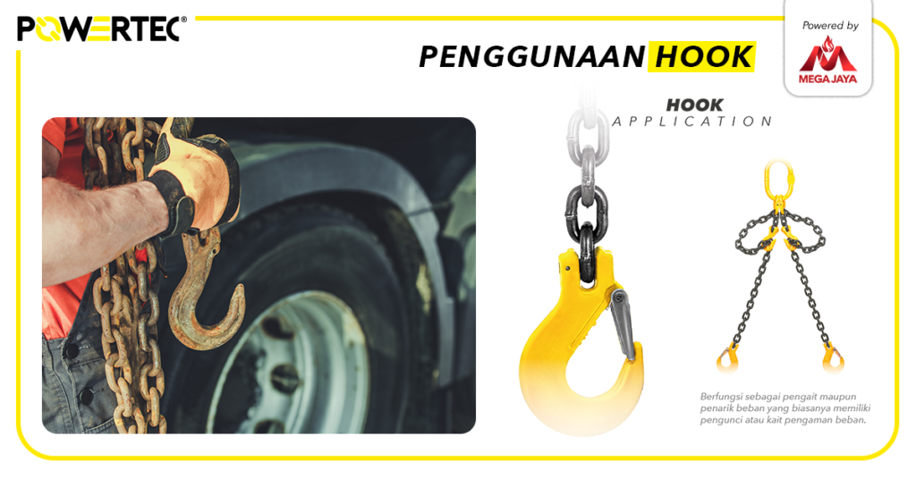 pengguaan hook pada industri