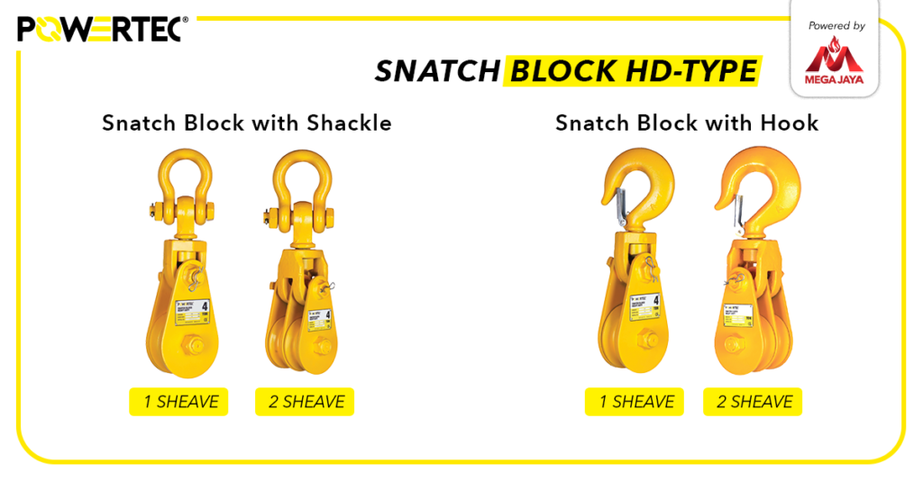 snatch block HD-type