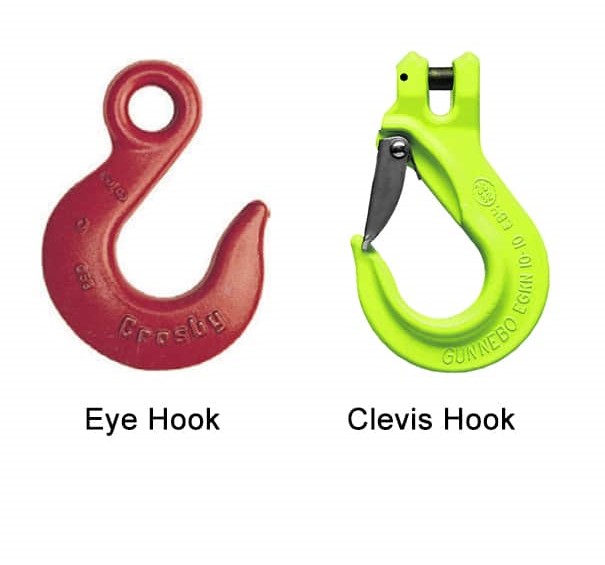 eye hook dan clevis hook