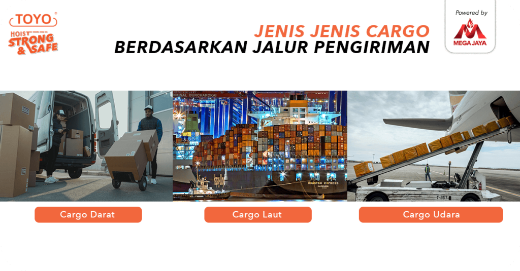 enis-jenis Kargo berdasarkan Jalur Pengiriman