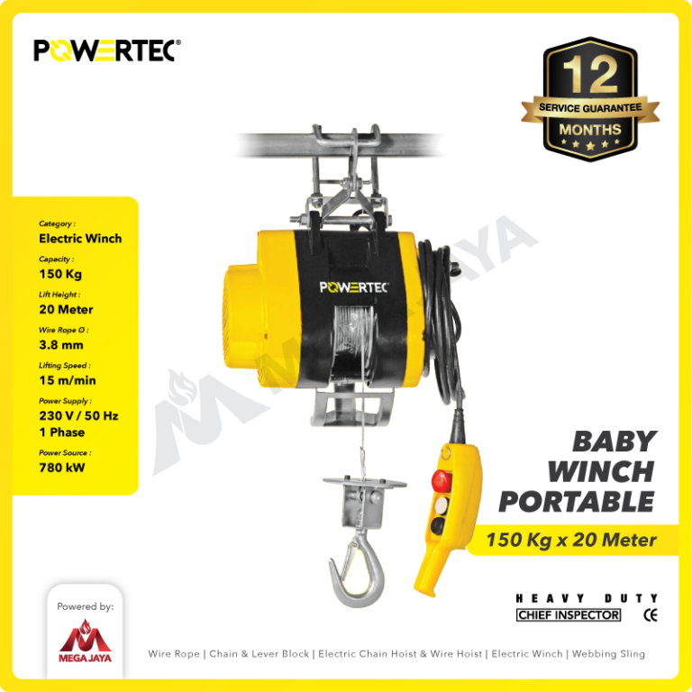 Klik Segera dan Dapatkan Promo Harga Baby Winch 150 KG di Sini!