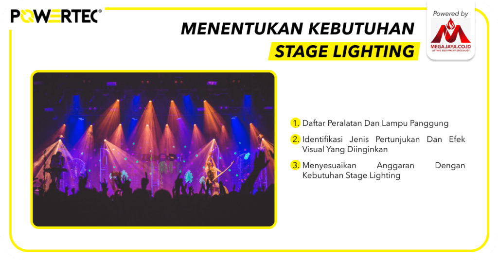 Menentukan Kebutuhan Stage Lighting