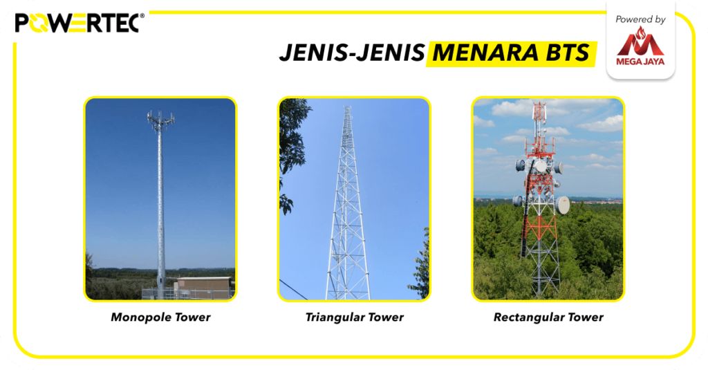 Jenis Pembangunan Menara BTS