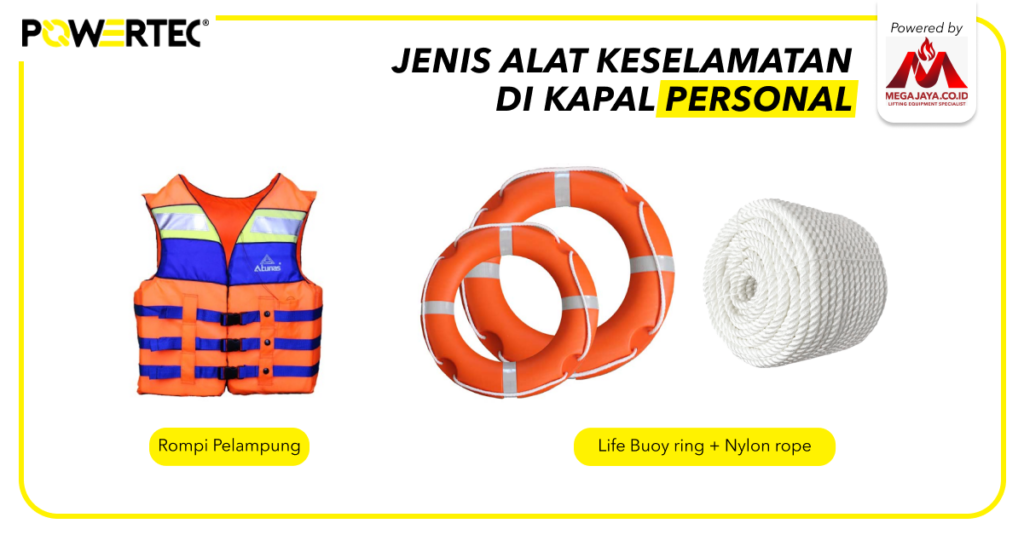 Alat keselamatan personal di Kapal