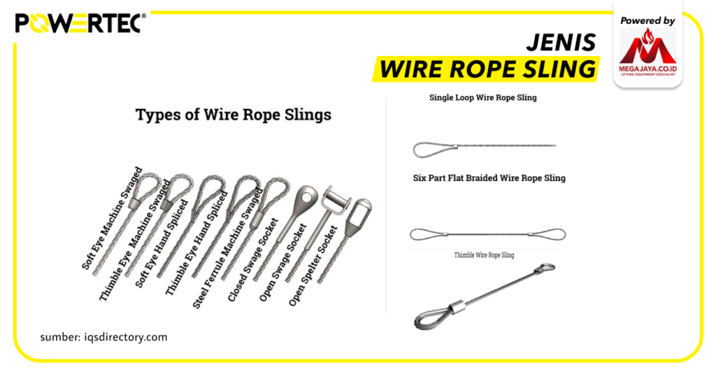2.4 Jenis Wire Rope Sling