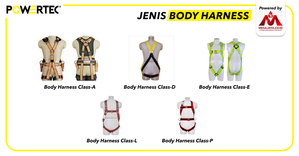 Jenis Full Body Harness