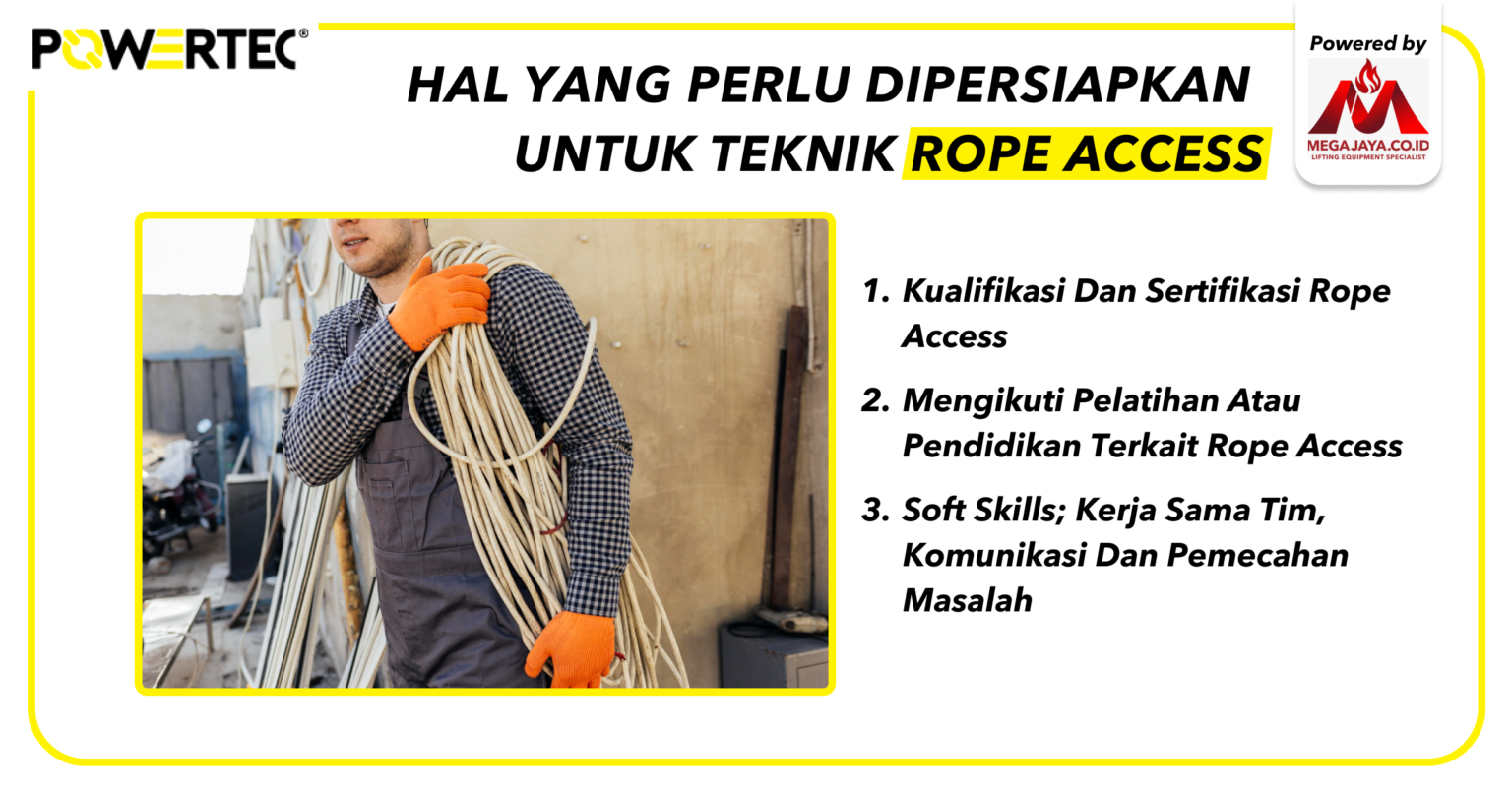 Aman Rope Metode Rope Access: Terbukti Lebih Aman dan Efektif - Mega Jaya