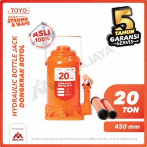 Hydraulic Bottle Jack Toyo 20 Ton + Handle