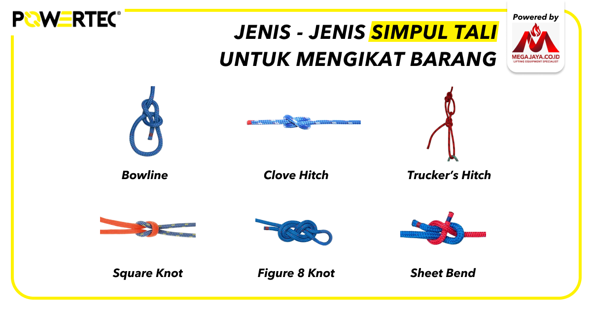jenis jenis simpul tali
