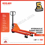 Hydraulic Hand Pallet Truck Toyo 3 T (Nylon Wheel) 550mm x 1150mm - Image 2