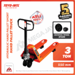 Hydraulic Hand Pallet Truck Toyo 3 T (Nylon Wheel) 550mm x 1150mm
