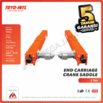 End Carriage / Crane Saddle Toyo 1 T-2 T Max. Span 13,5 M (0.37 Kw) - Image 2