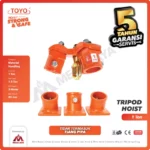 Tripod Hoist Toyo 1 T + Foot Stand - Image 2