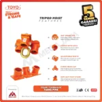 Tripod Hoist Toyo 2 T + Foot Stand - Image 4