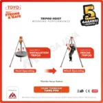 Tripod Hoist Toyo 2 T + Foot Stand - Image 3