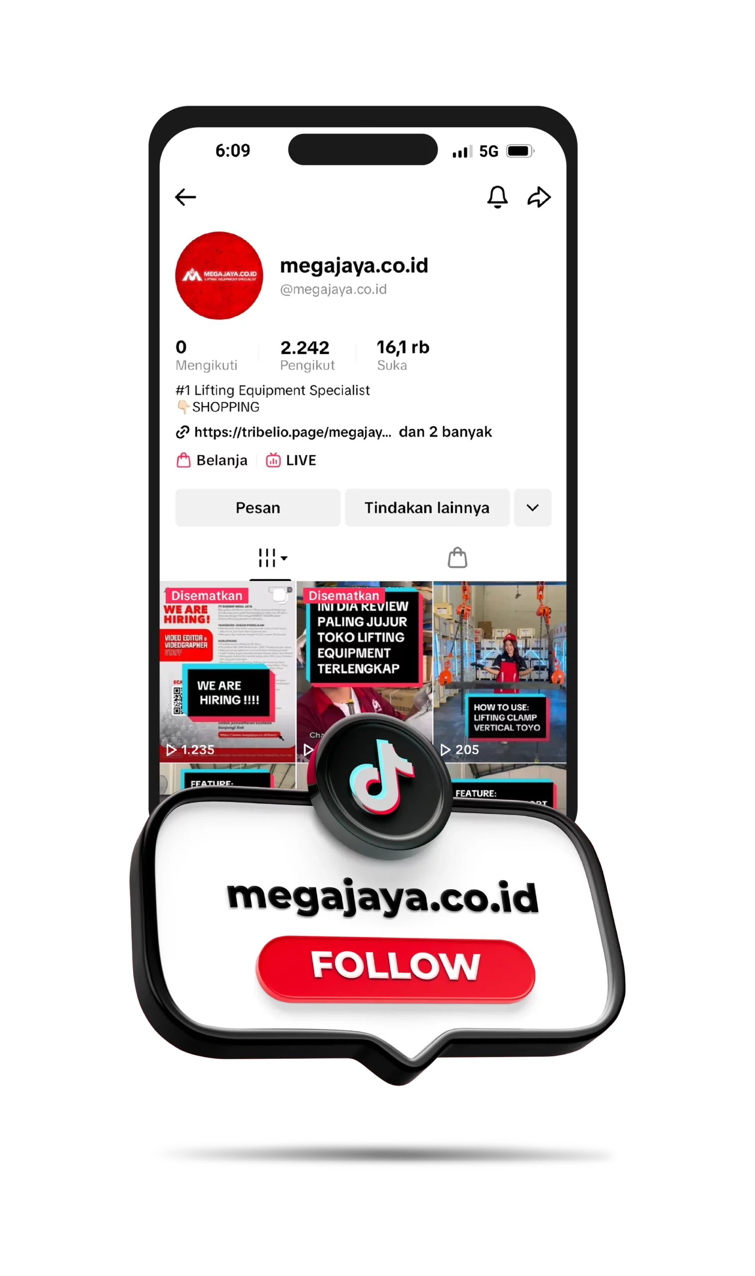 Tiktok Megajaya
